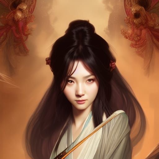 wuxia fairy beauty eve and lilith cinematic fantasy