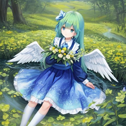 Ethereal Earth Day Angel