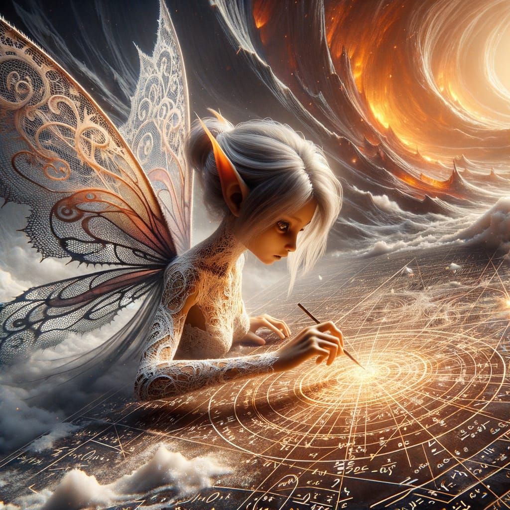 Fairy creating new Magic