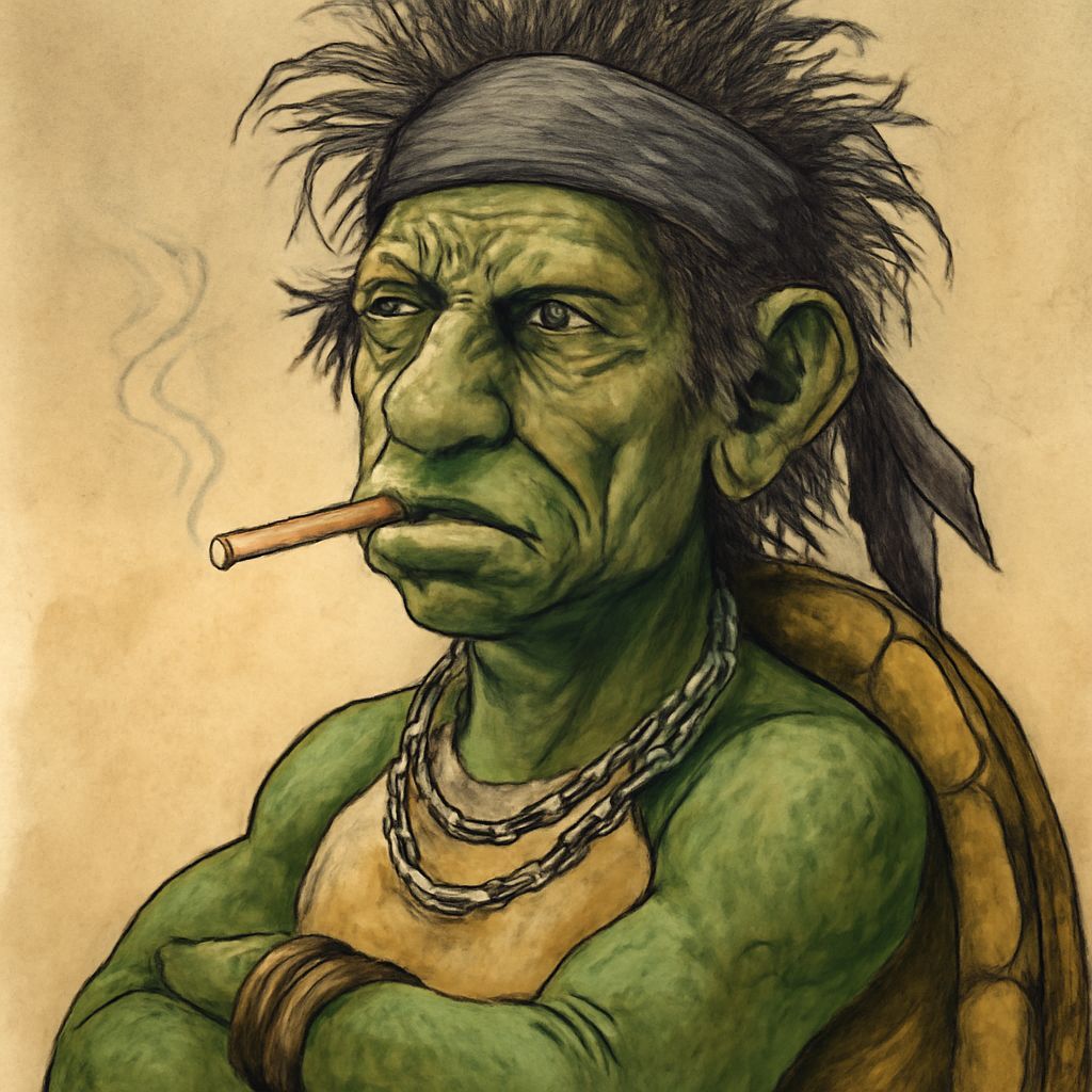 Keith Richards as Turtle