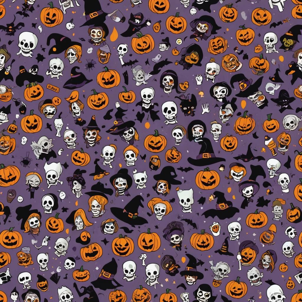 Person Overcoming Fears for Halloween Costume