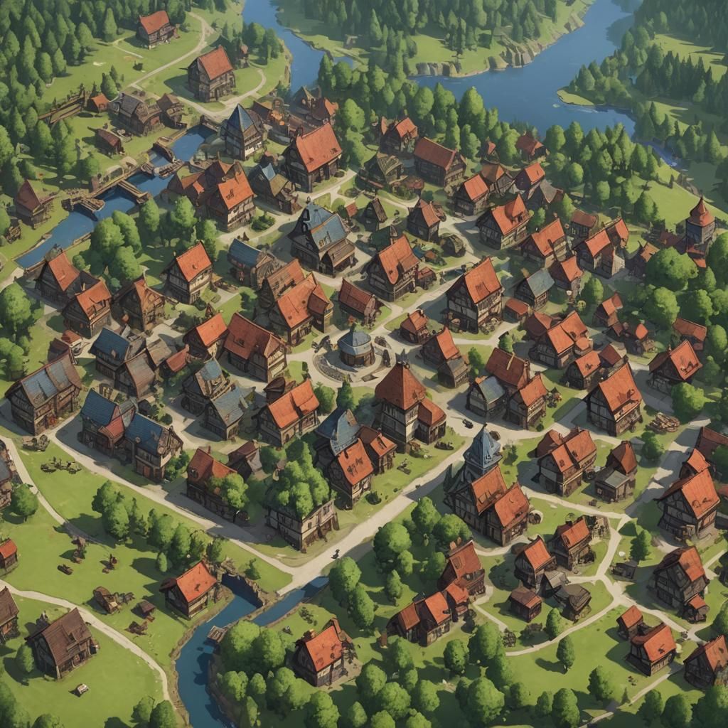 Village of Wyndholm: Adventurer's Market at Forest Edge