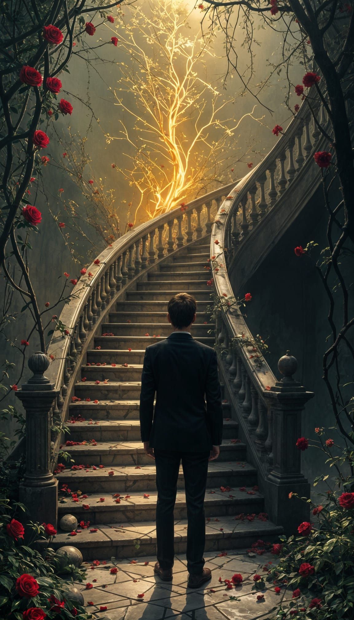 Crossroads of Choice: Light and Shadow Paths