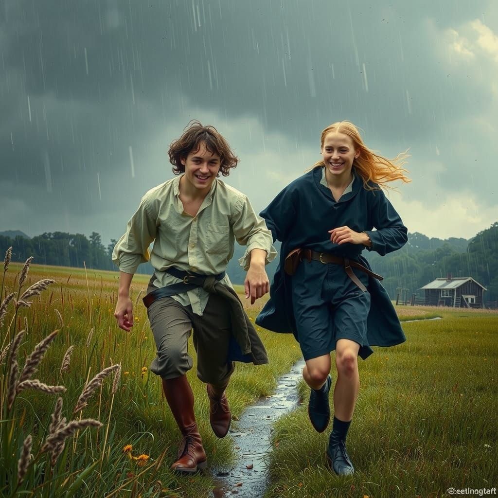 16th Century Storm: Homage to Constable and Turner