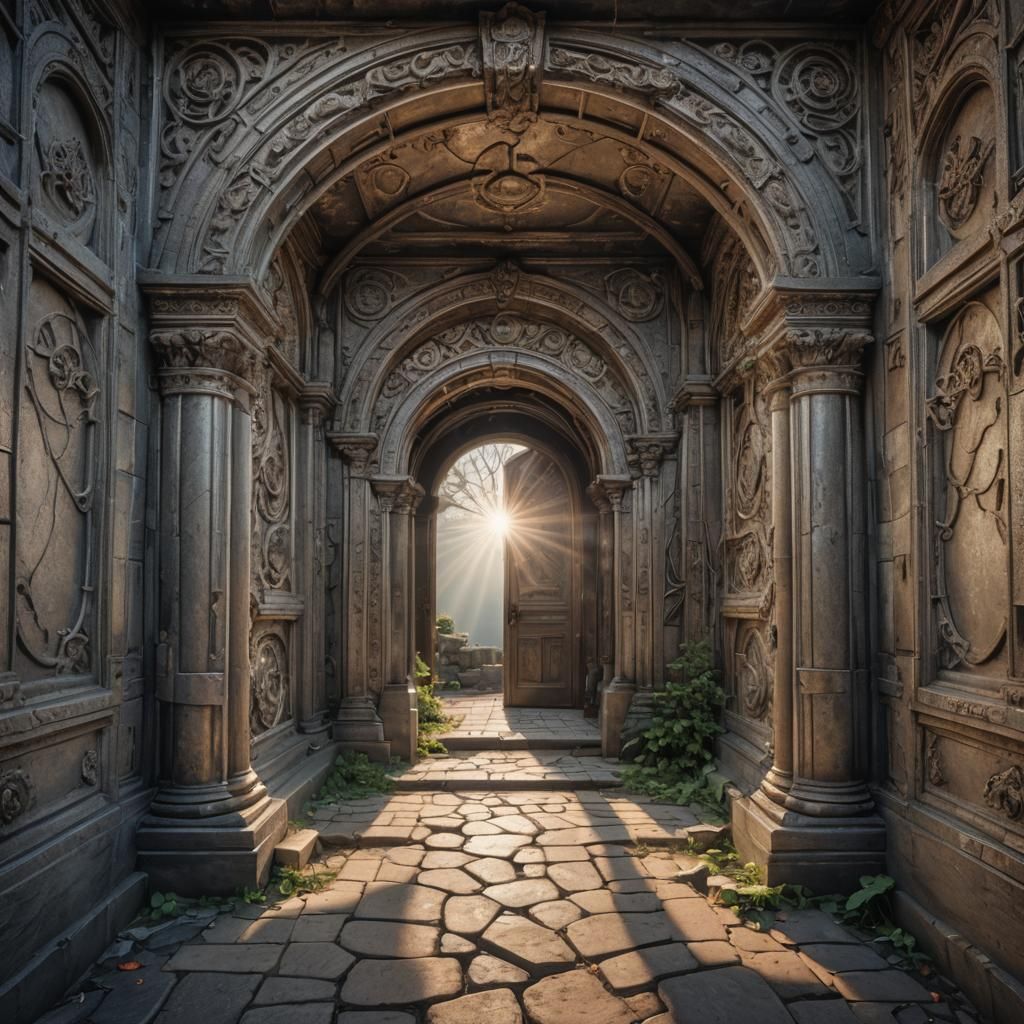 Hyperrealistic Interdimensional Portal to Enlightenment