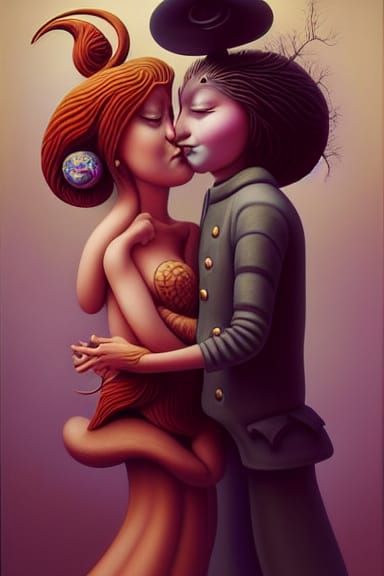 What an embrace!