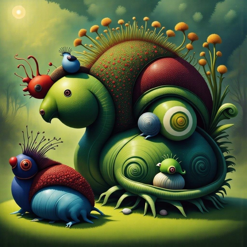 Futuristic Green Architecture with Sustainable Design