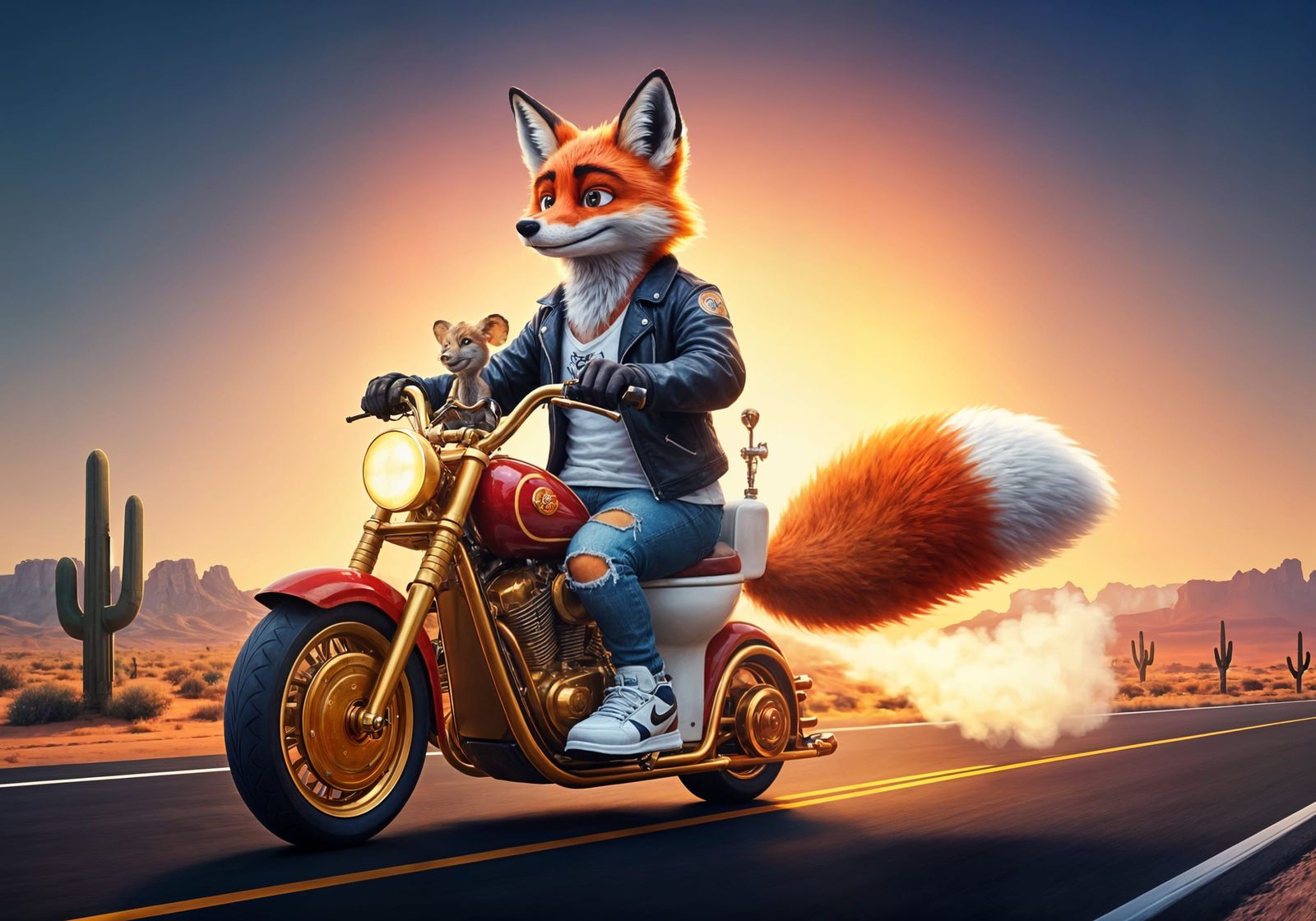 Foxy's Fart-powered Turbo Throne