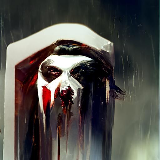 American Psycho Inspired Sinister Business Card