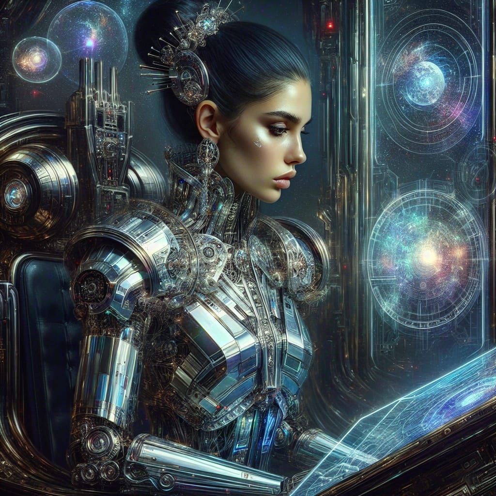 Cybernetic Goddess of the Cosmos