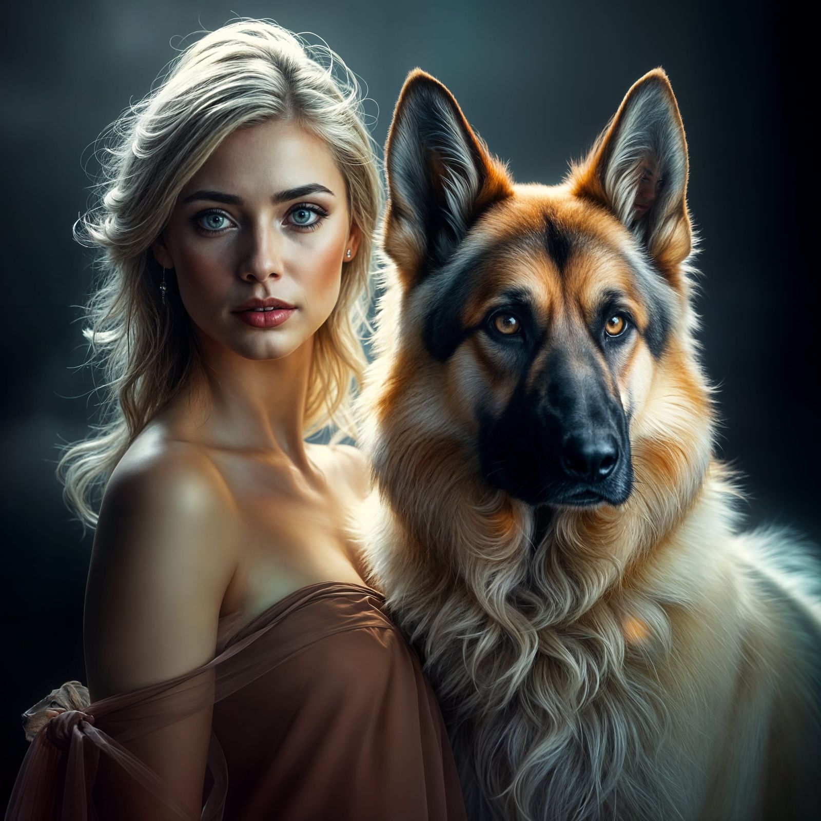 Serene Beauty in Whispers of the Mystic Realm