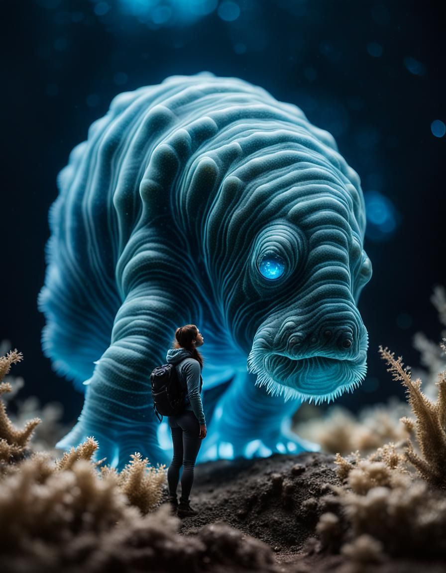 Explorer and Giant Tardigrade: Macro Photography