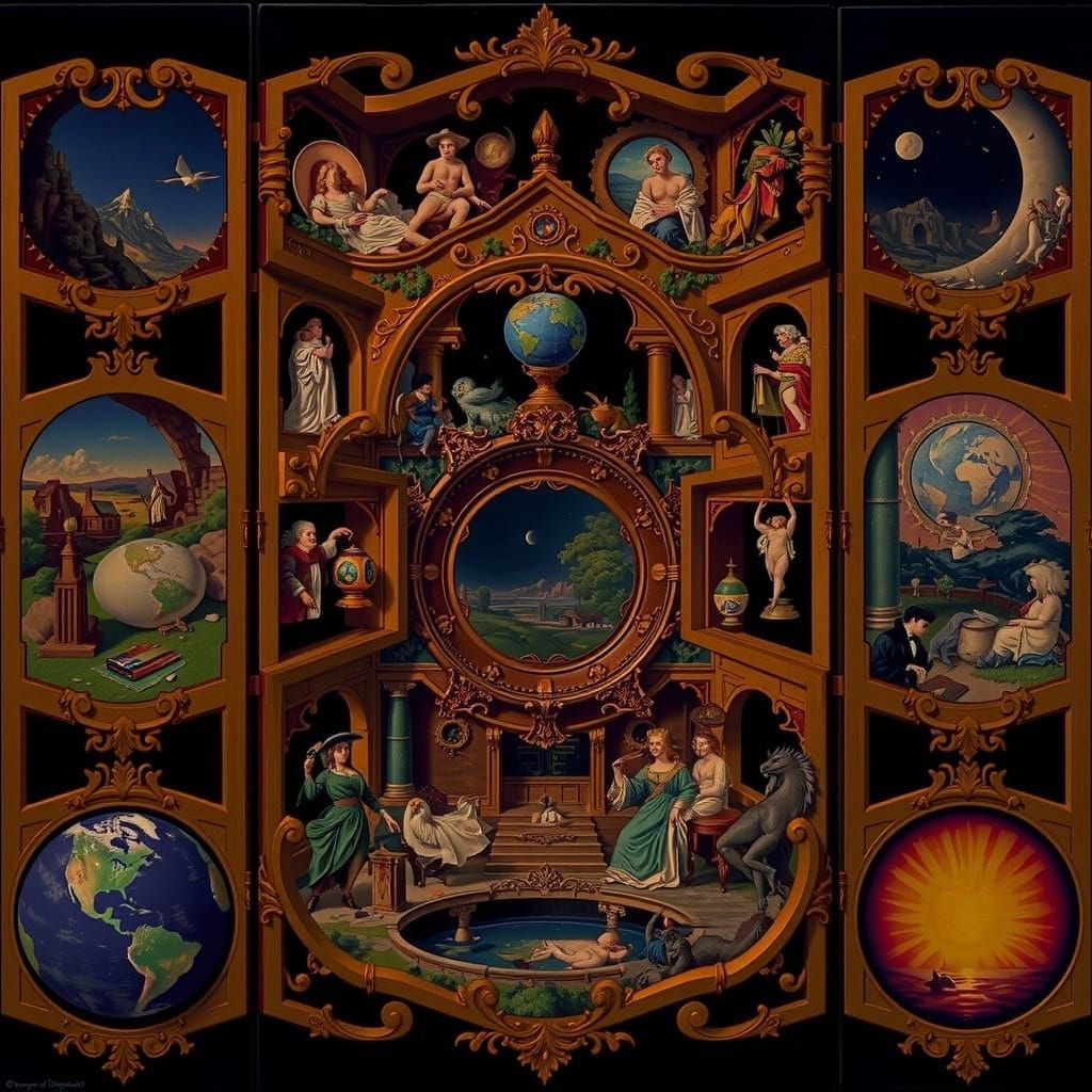 Palace in the Style of Richard Dadd