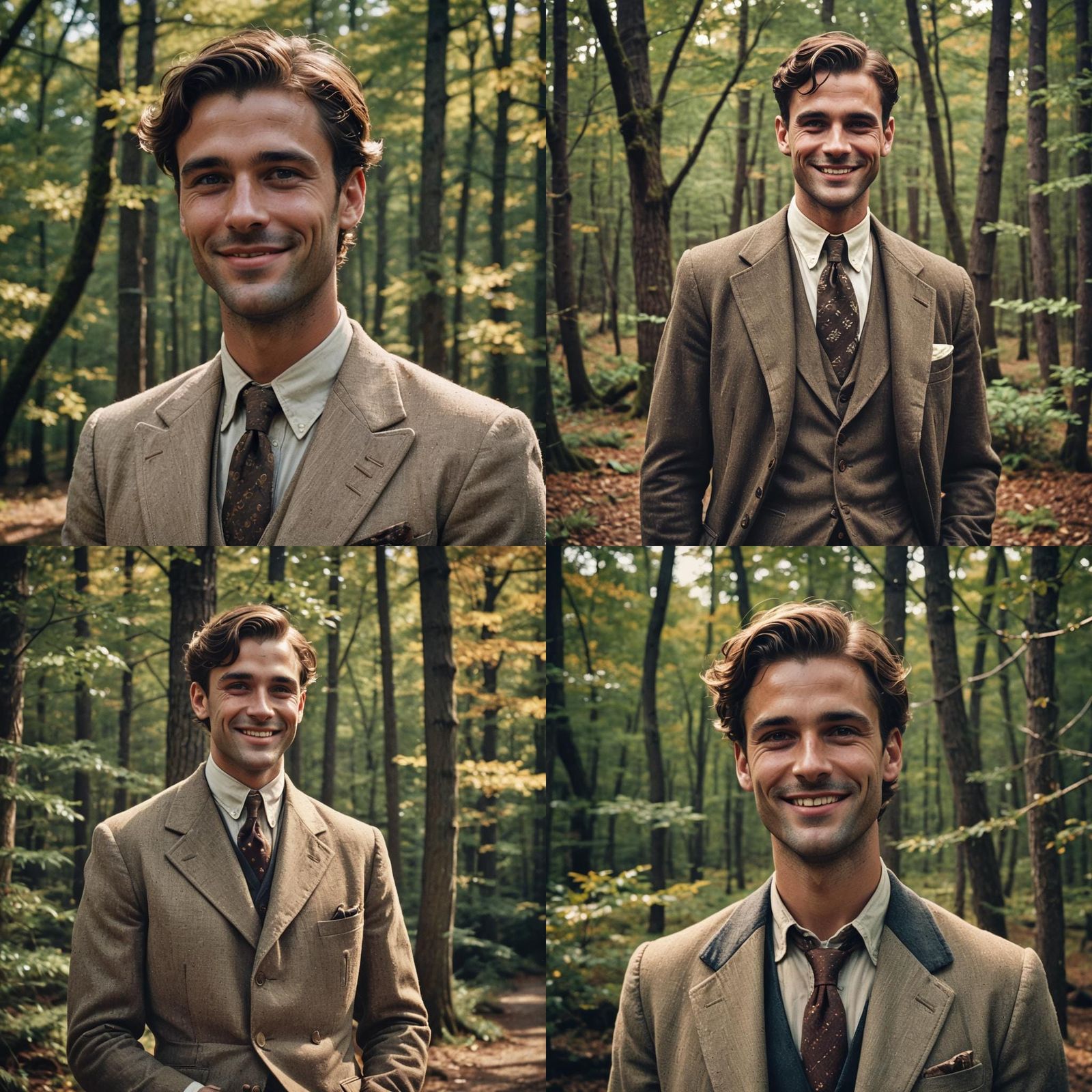 Gay Man in 1920s Maine: Cinematic Film Still