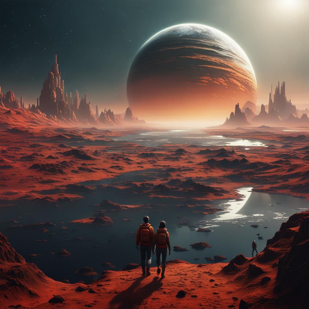 Horizons on an Alien World: Fantasy Concept Art