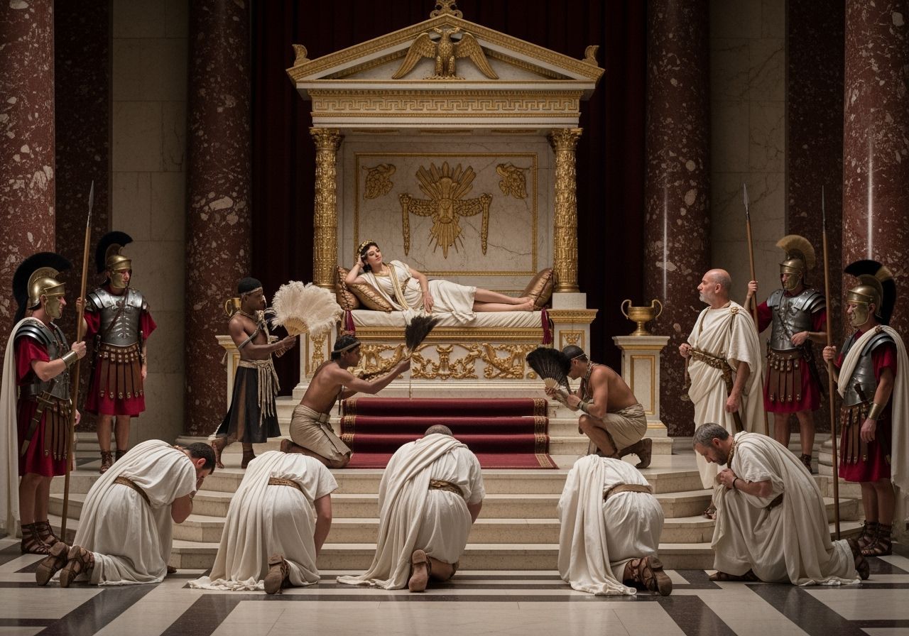 Empress Messalina's Palace: A Scene of Roman Power