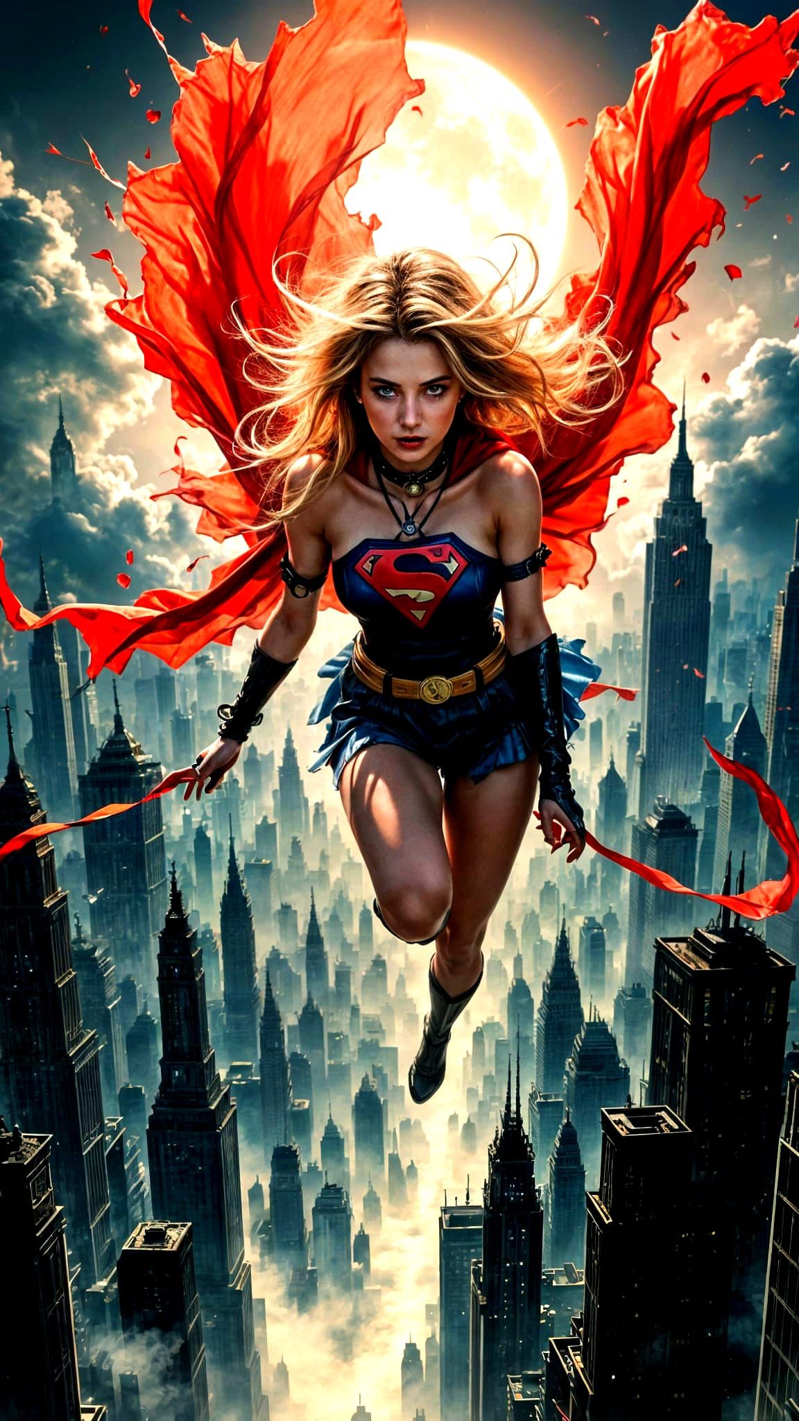 That’s one hot Supergirl!