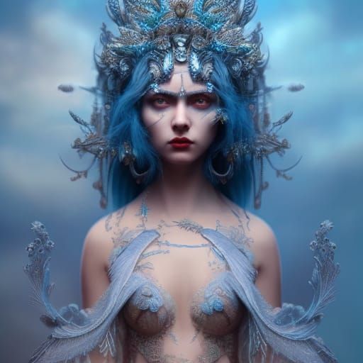 And everything is blue for her