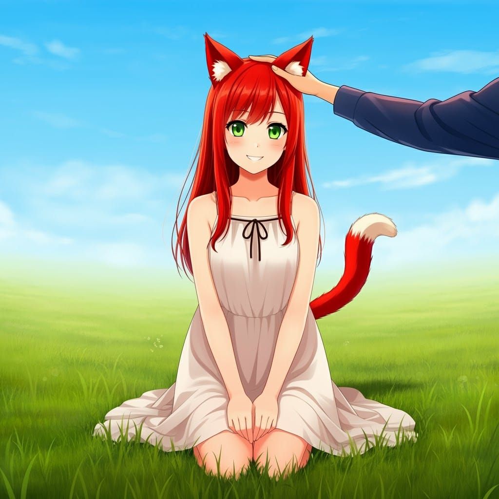 Neko Akane Headpat