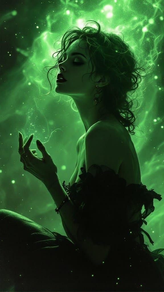 Dramatic Phosphorescent Heliography Masterpiece