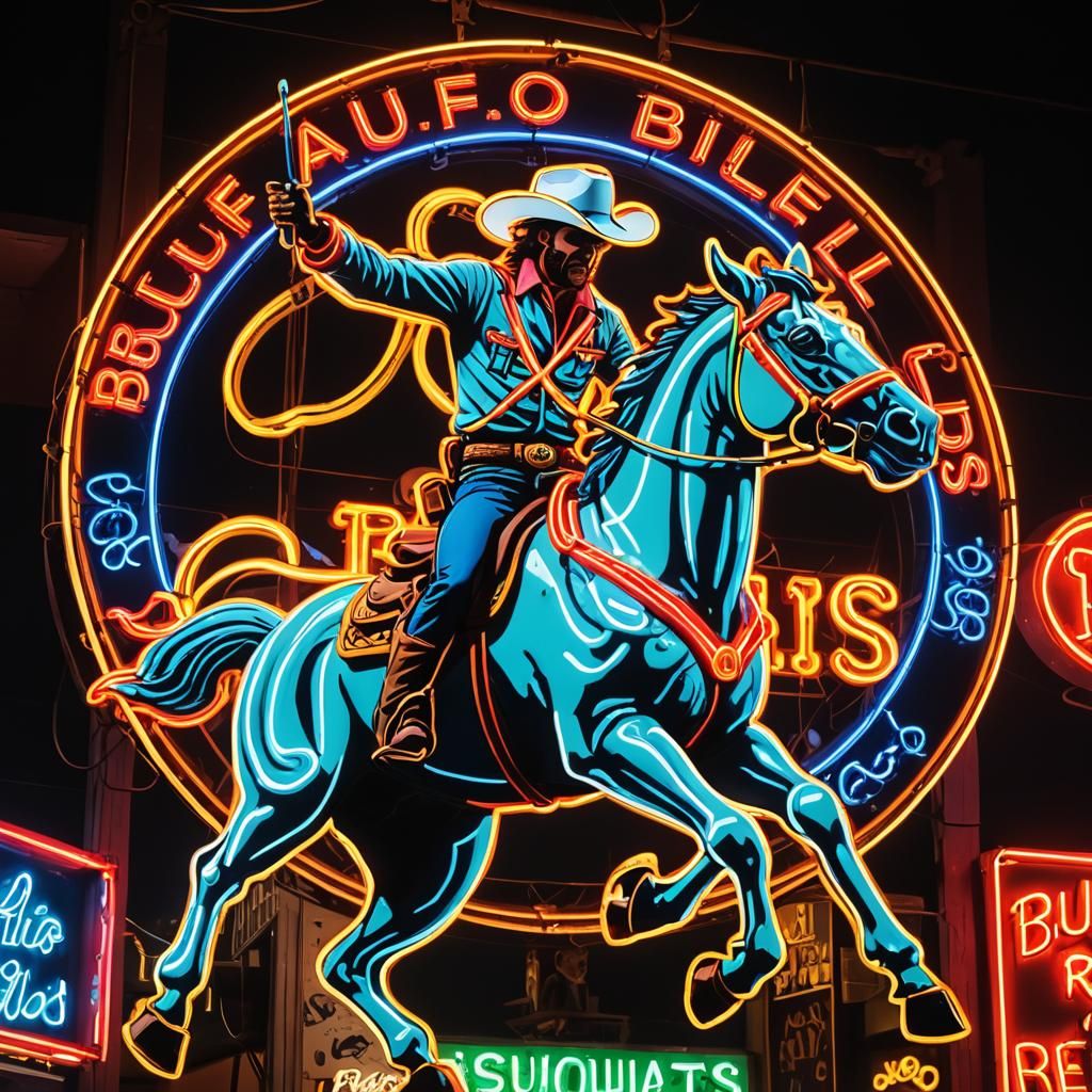 Neon Restaurant Sign - Las Vegas