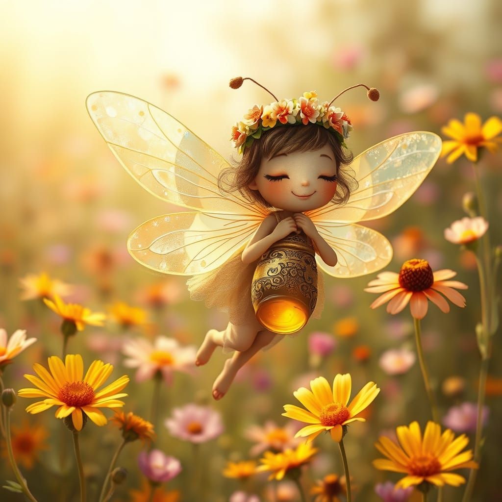 Tiny Bee fairy