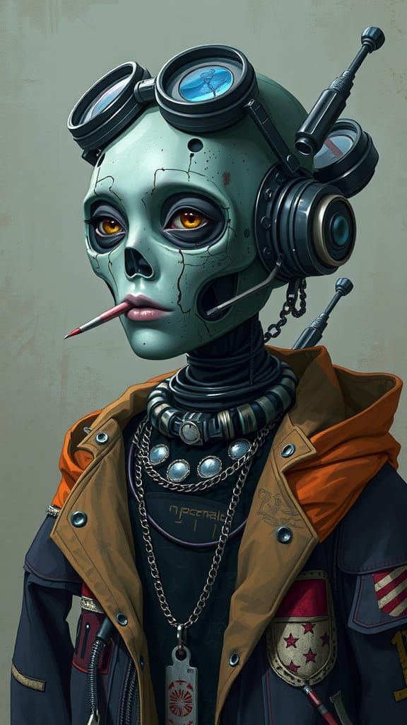 Android Enigma in Edward Lear's Whimsy