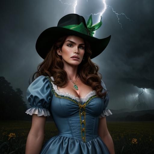 Hyperrealistic Dorothy of Oz in Cinematic Lighting