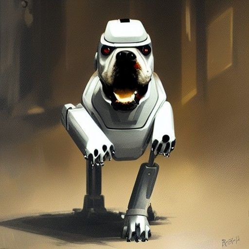 Sinister Robot Dog
