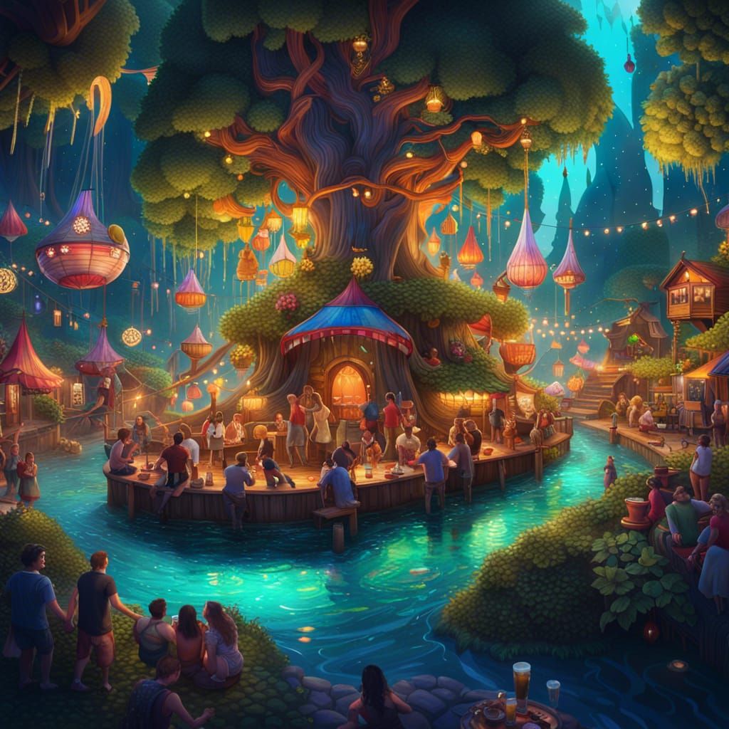 Enchanted Forest Beer Festival with Hop Fairies