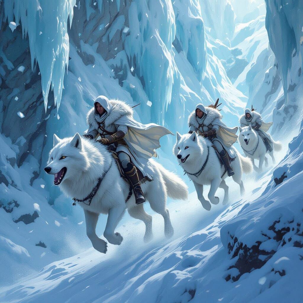 Wolves and Warriors on Collapsing Ice Field