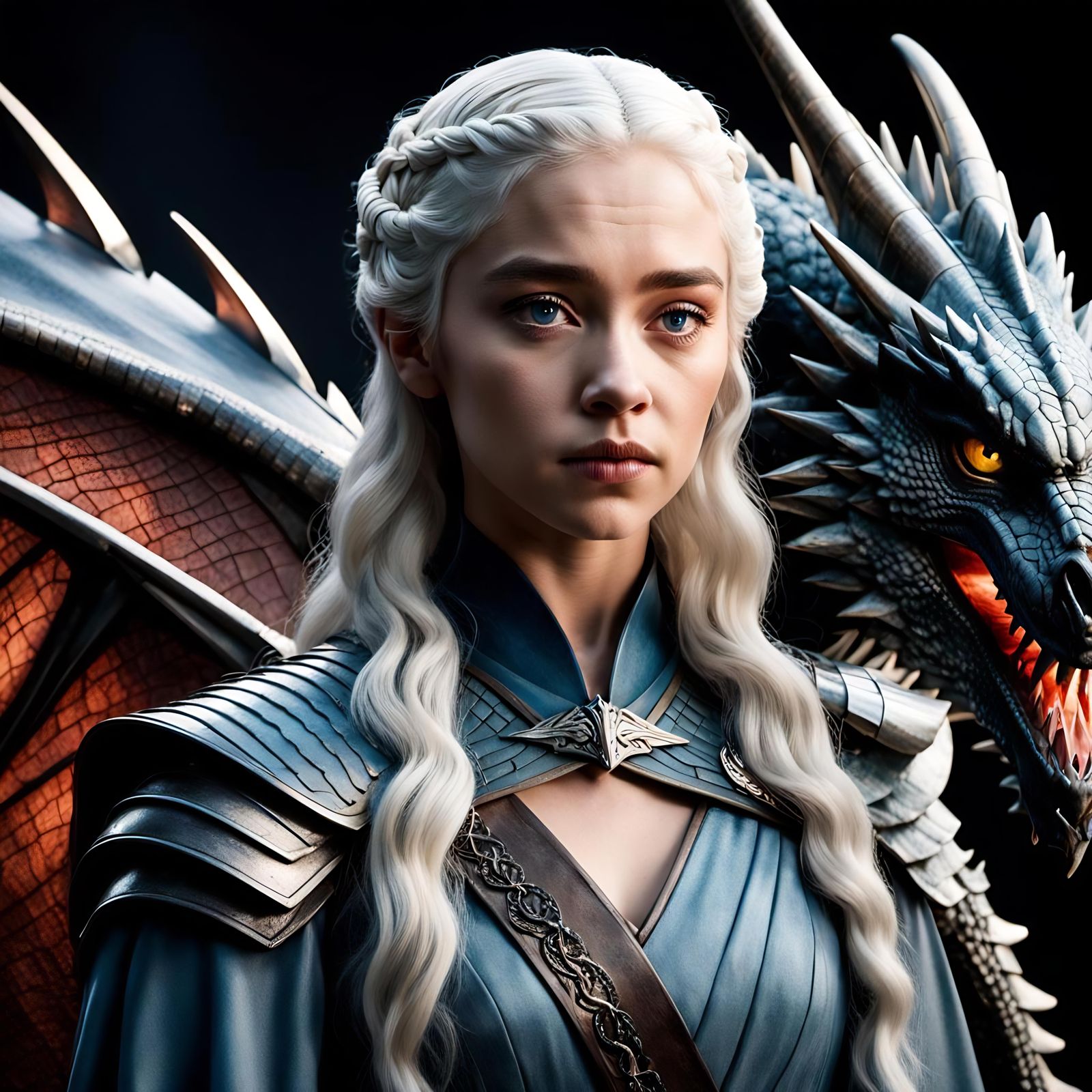 Daenerys of the House Targaryen, the First of Her Name, Breaker of Chains and Mother of Dragons.