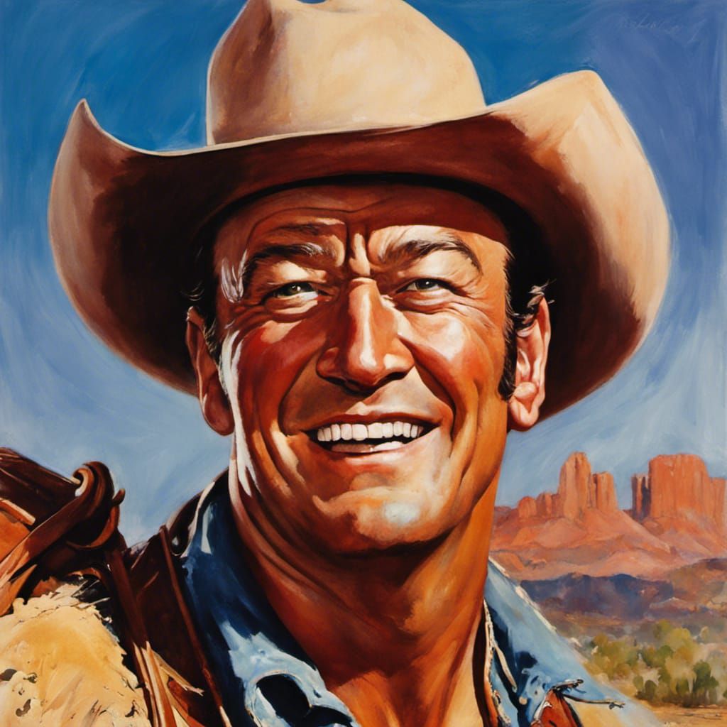 John Wayne, Classic Cowboy 🎦🎞️