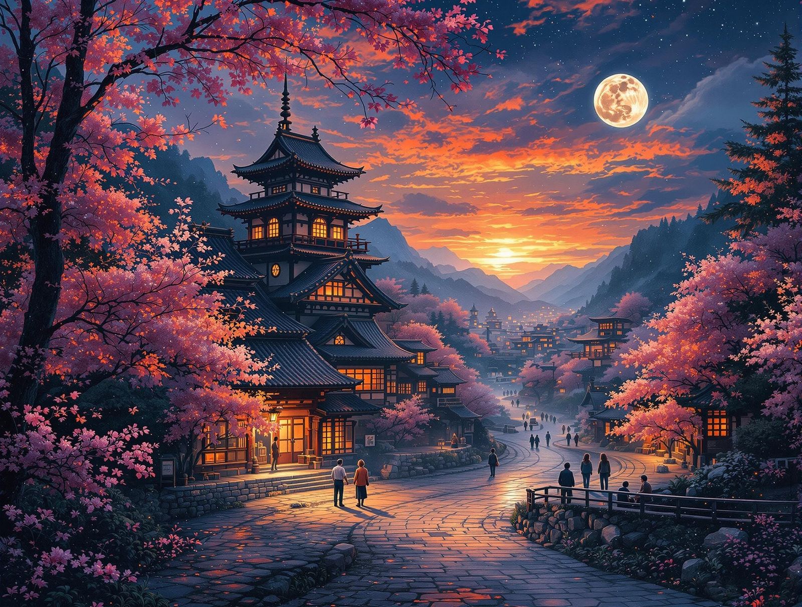 Twilight Whispers of Spring