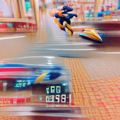 Abstract Image of Speed