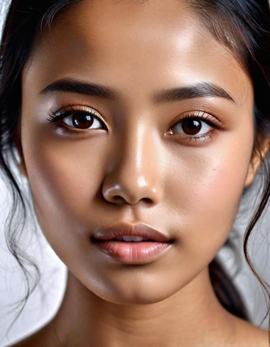 Stunning Portrait of a Young Indonesian Woman