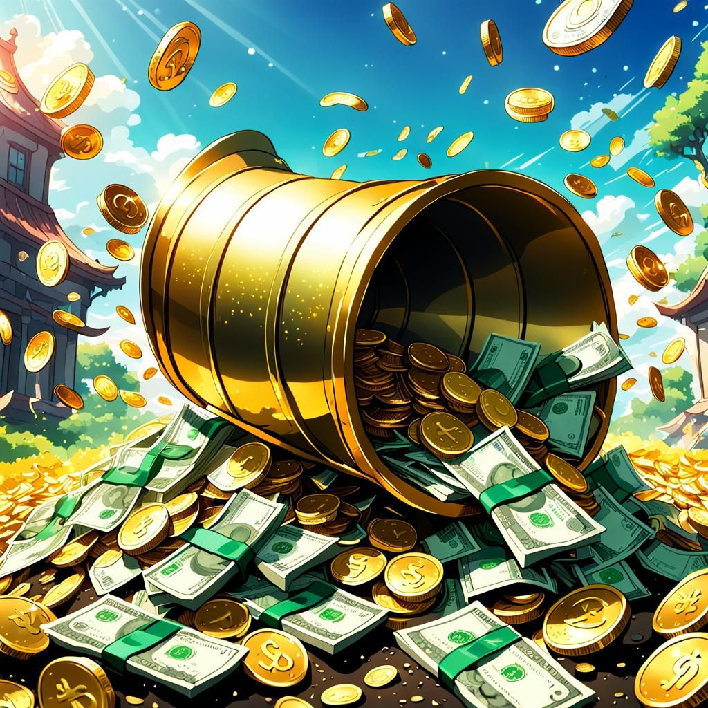 Abundant Cornucopia in Anime Style