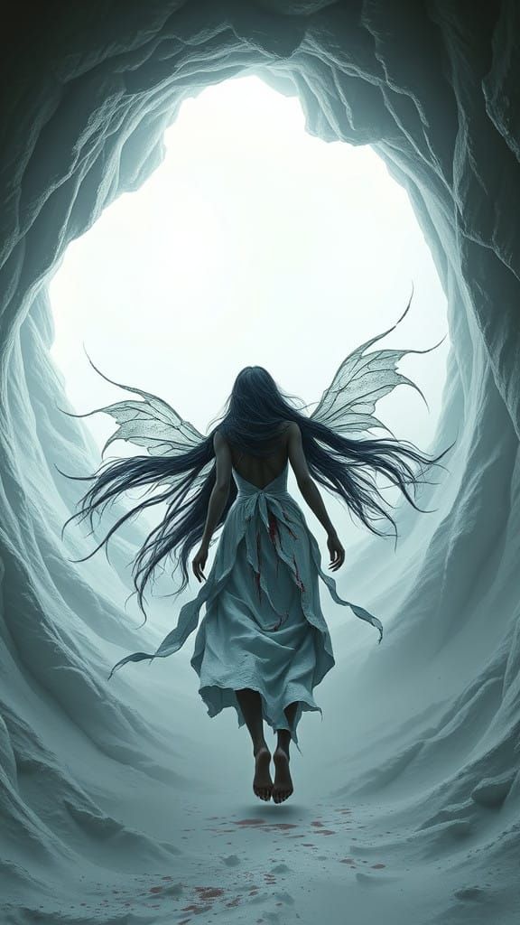 Fae Queen Vanishes into Bleeding White Abyss