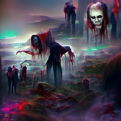 Sinister Land of the Dead: A Dark Landscape