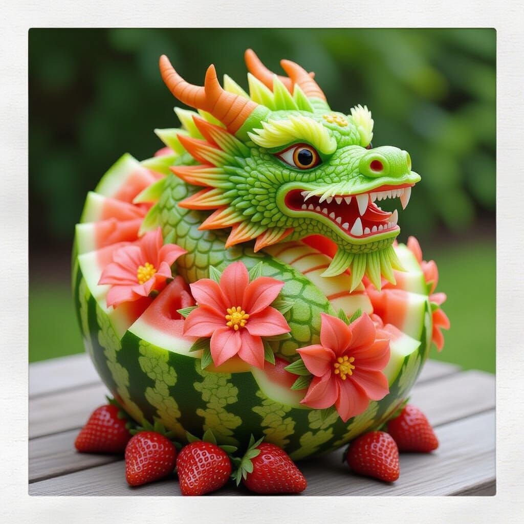Watermelon dragon