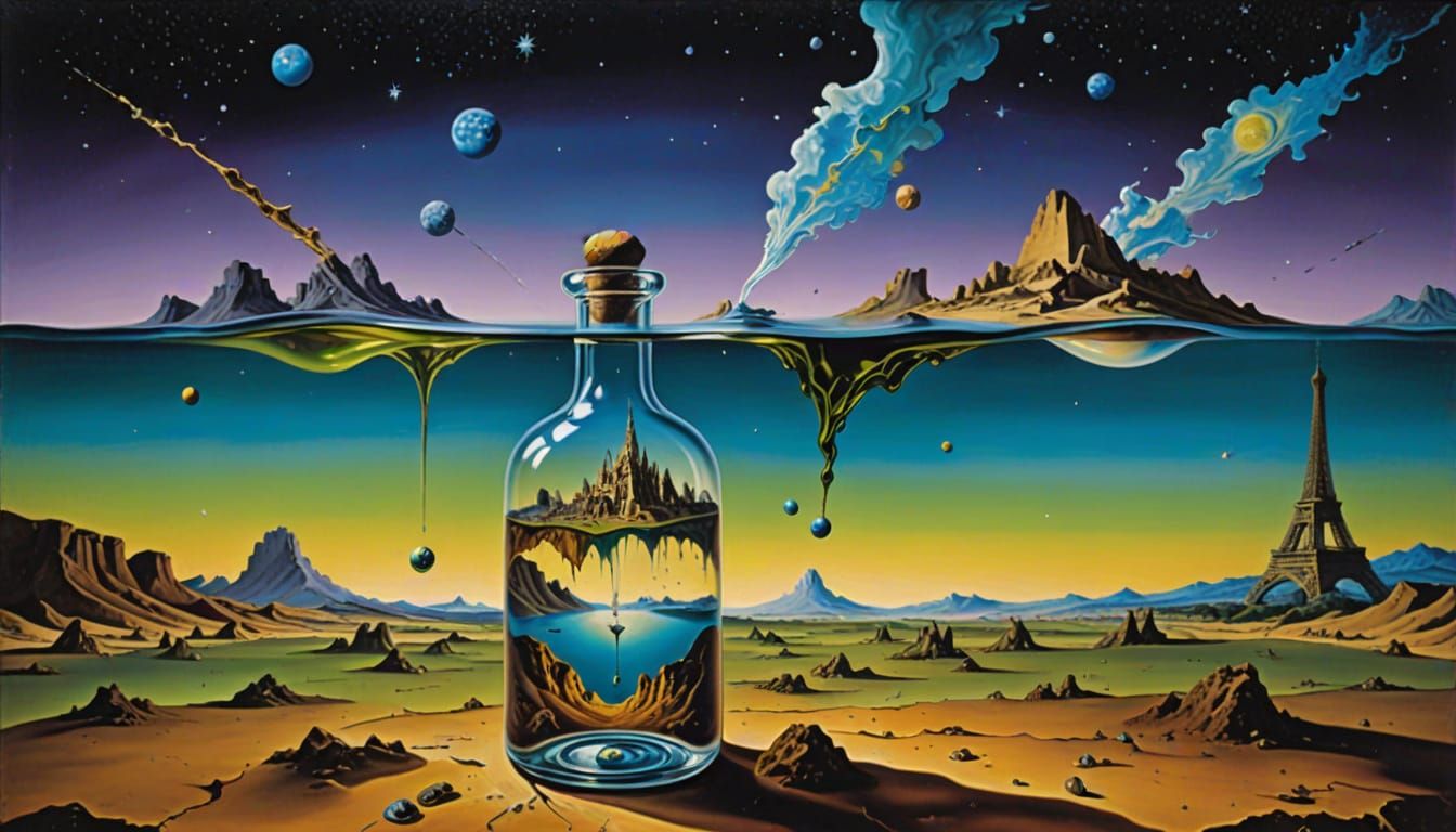 Paris in a Bottle Lost in Space