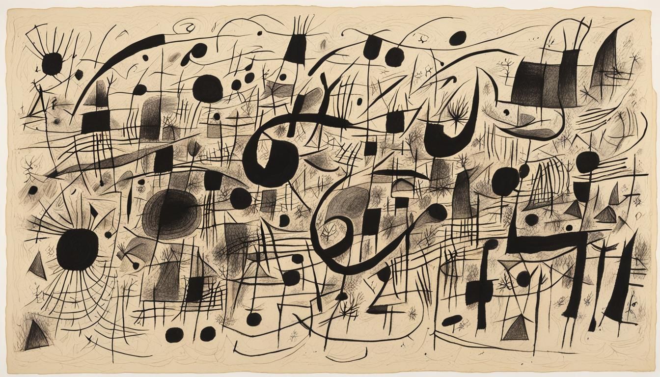 Abstract Expressionism in Pen and Ink