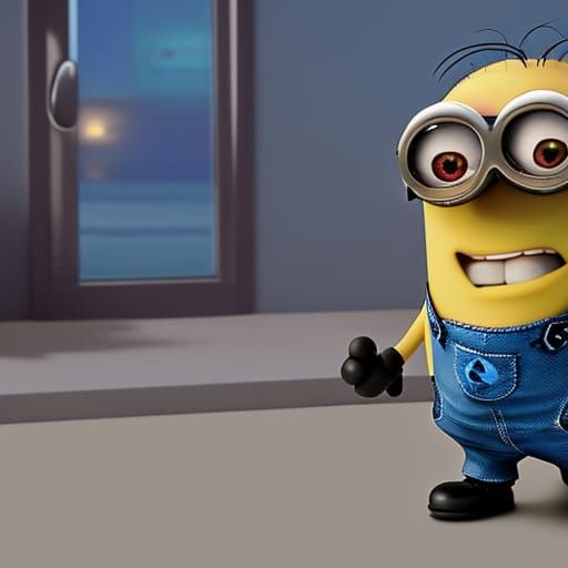 Minion Meme Facebook in Pixar Disney Style