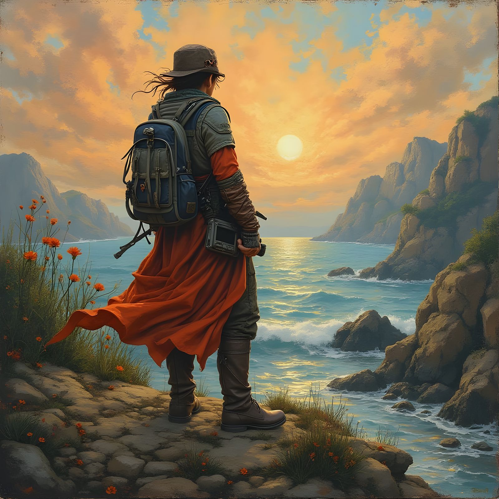 Mysterious Japanese Spirit Emerges from the Depths