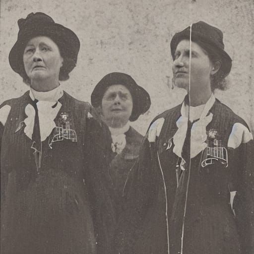 Portrait of Suffragettes