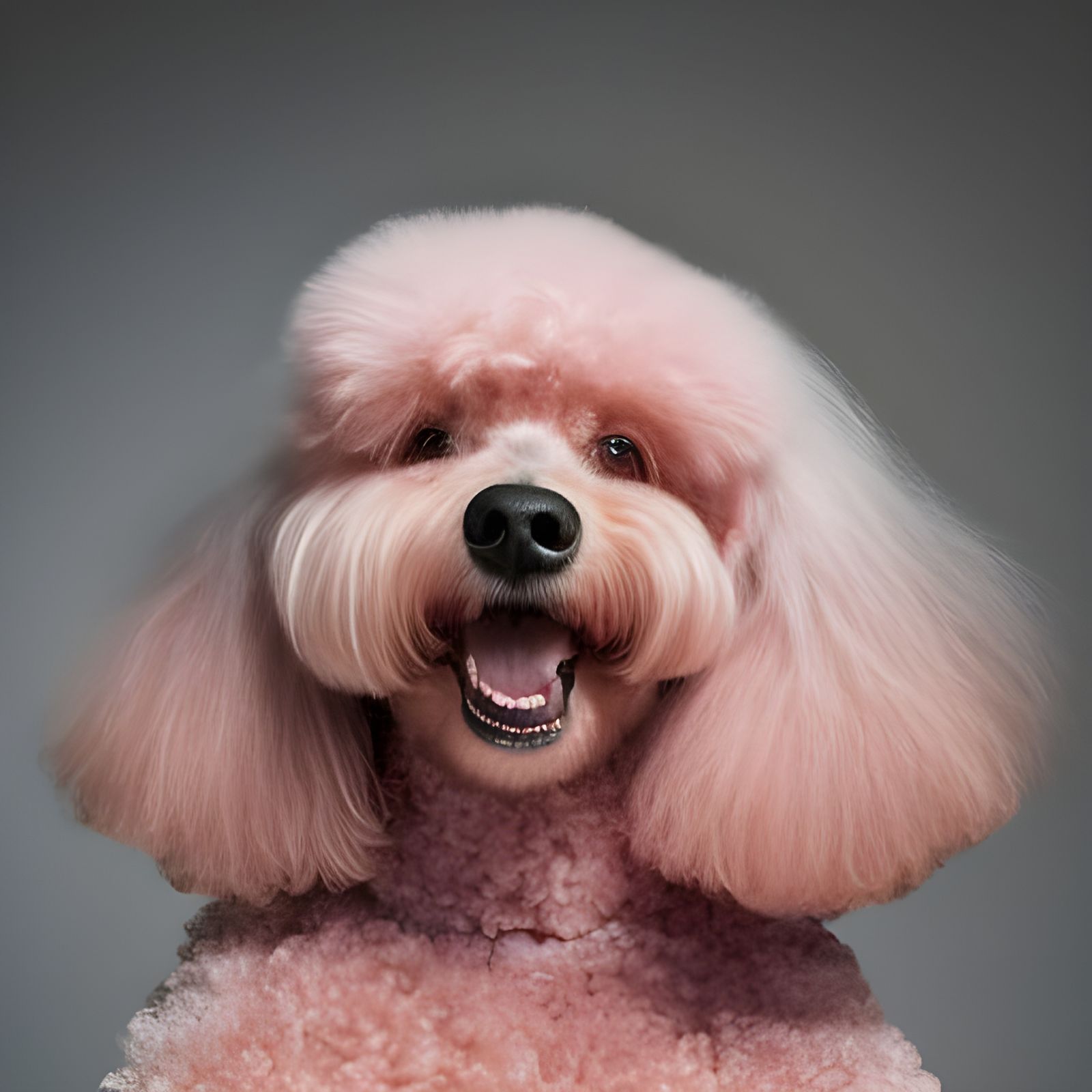 Isometric Poodle and Harrison Ford Portrait