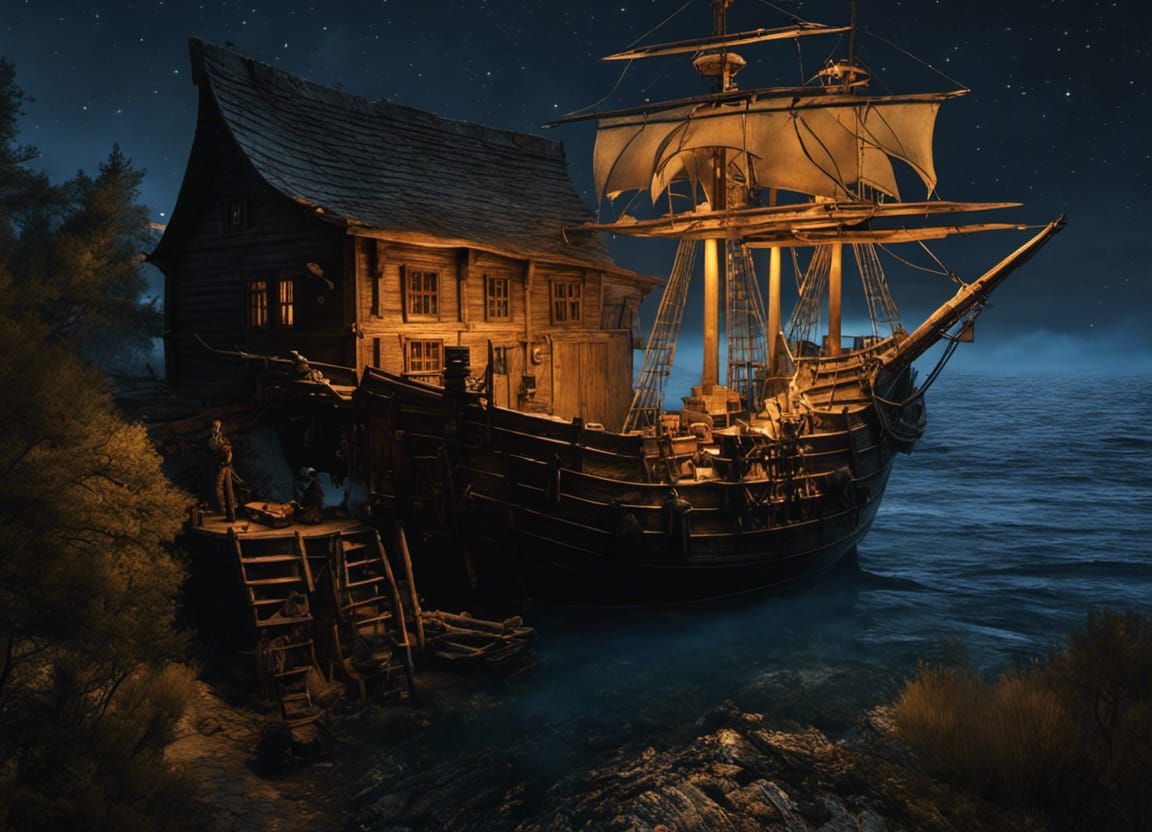 Roaring Dan Seavey's Hideout, Great Lakes Timber Pirate