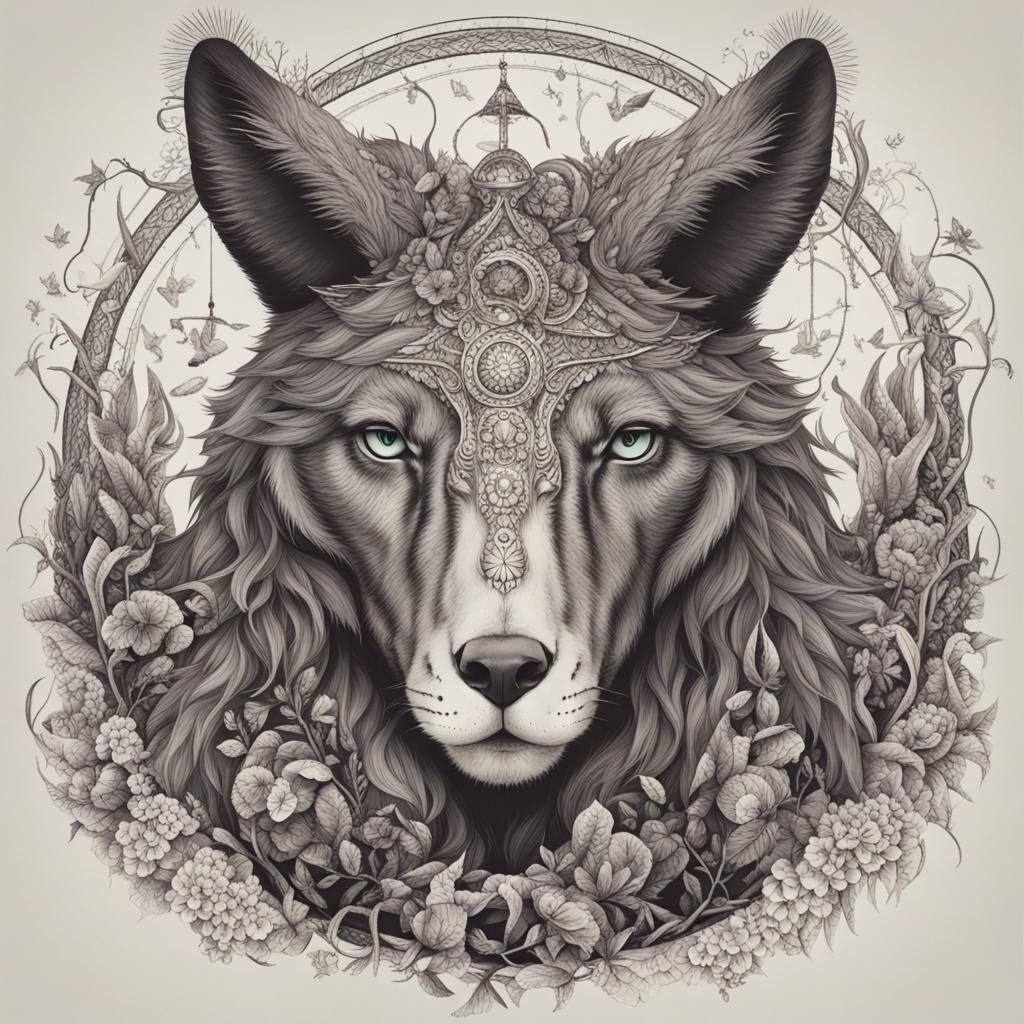 AI Generated Mystic Animal