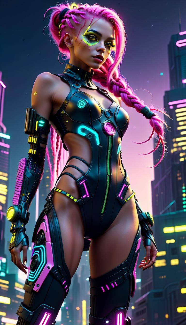 Night City Cyberpunk SL Pixie