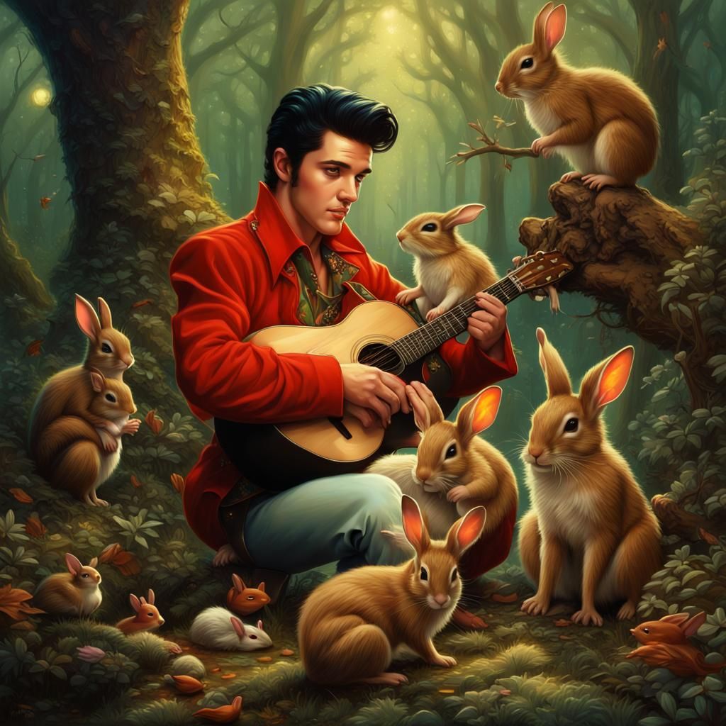 Elvis the Elf: Healing the Enchanted Forest